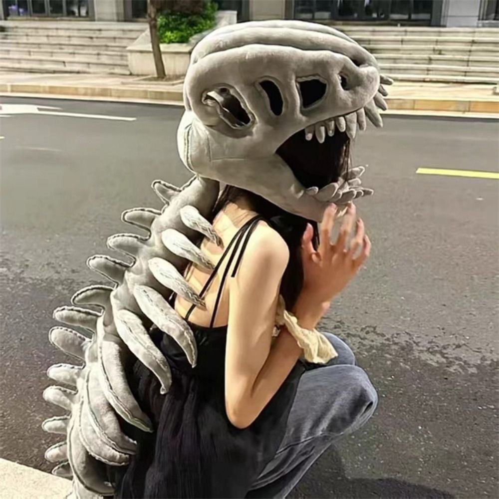 قناع هيكل عظمي على شكل ديناصور - مراجعة Easy Cosplay Prop وسعره