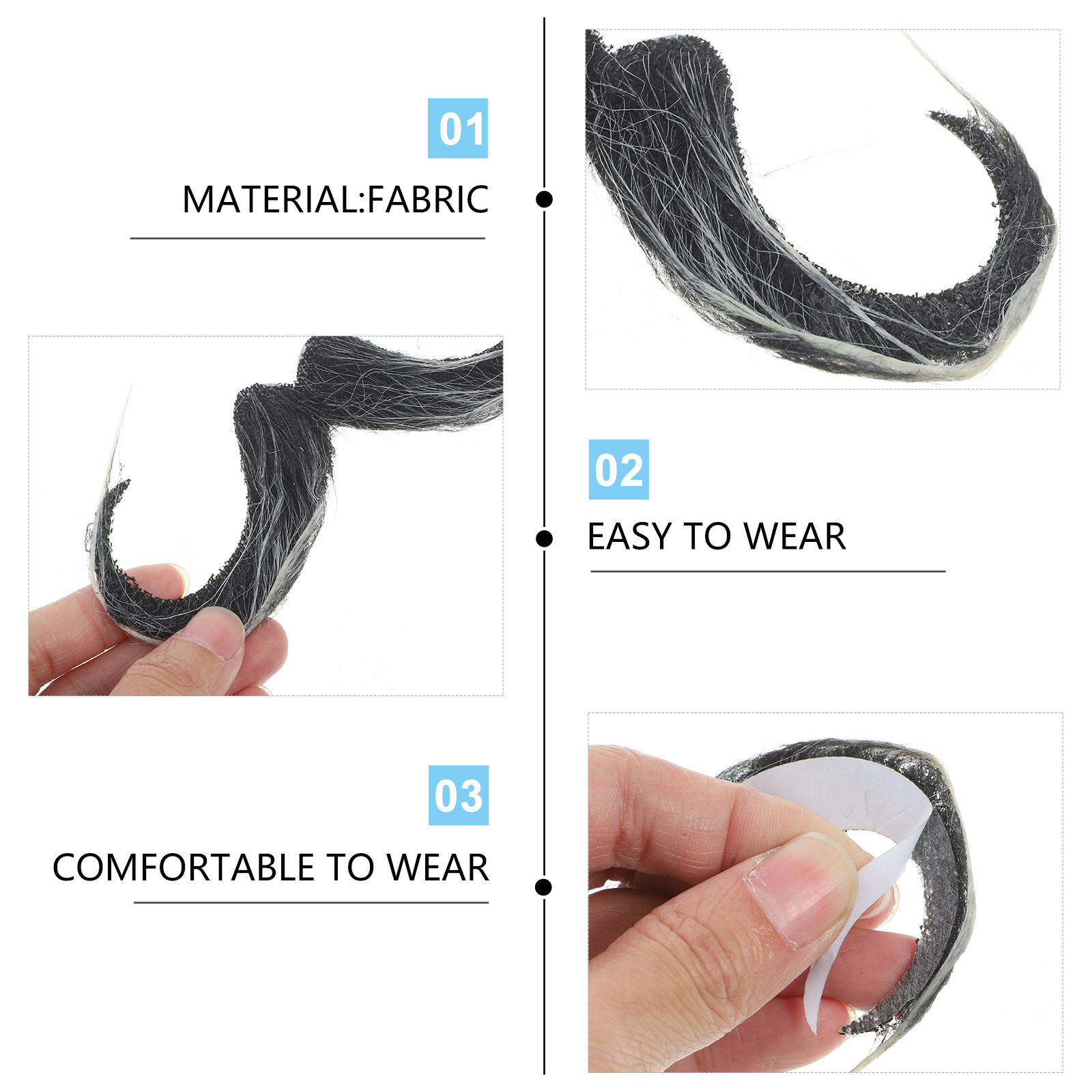 لحية وشوارب واقعية للرجال البا - مراجعة Easy Cosplay Prop وسعره