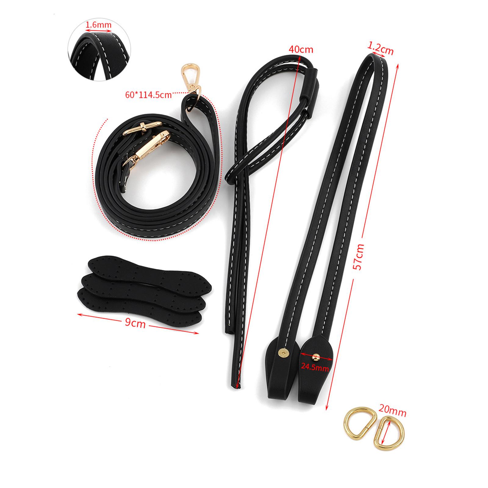 طقم مقبض حقيبة كروشيه يدوي الص - مراجعة D Ring Strap وسعره