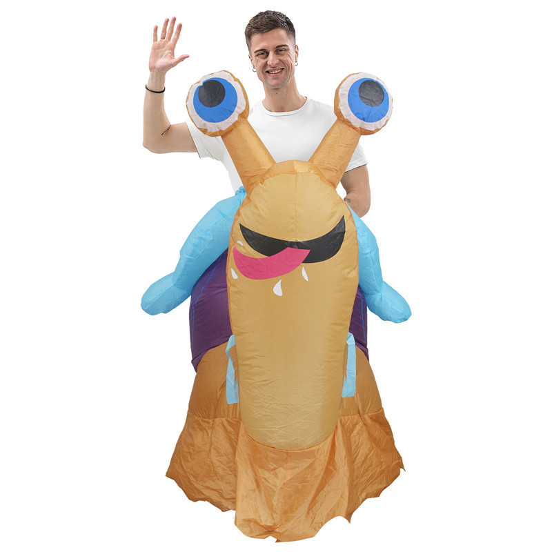 أزياء قابلة للنفخ على شكل حلزو - مراجعة Cosplay Prop وسعره